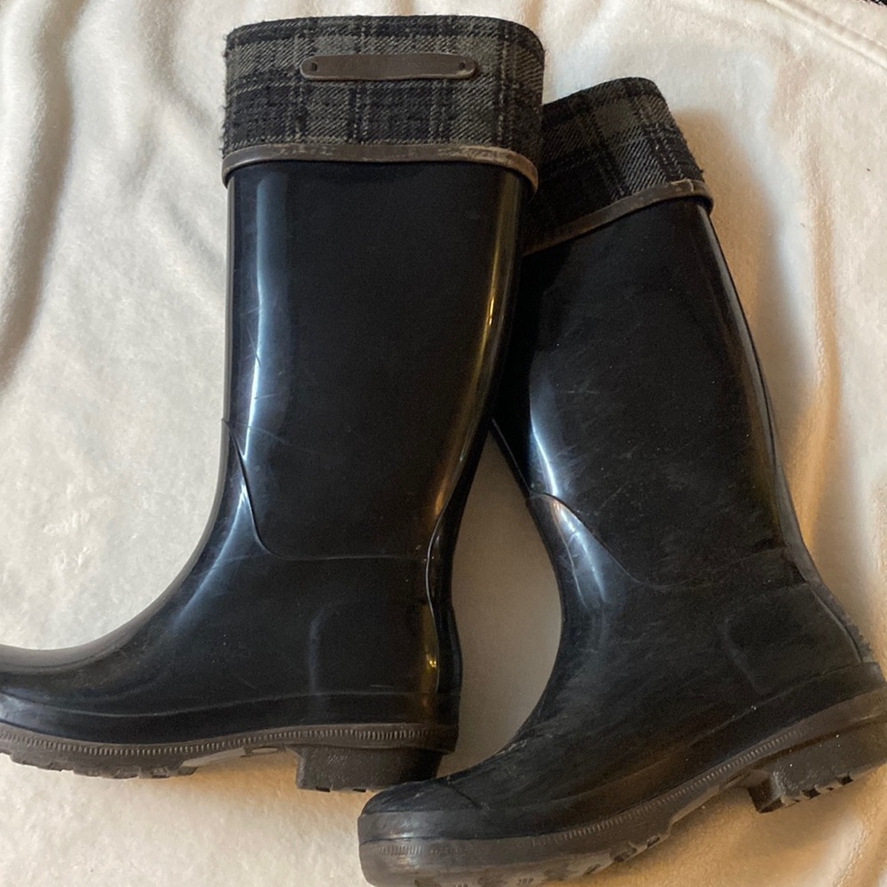 Salvatore Ferragamo rain boots women size 8